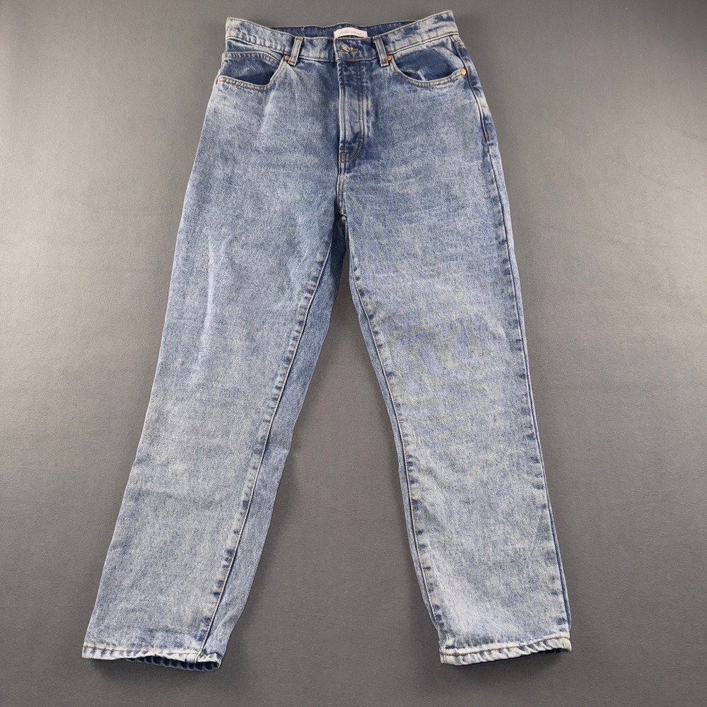 Betro Simone Womens High Waisted Acid Wash Straight Leg Jeans Size 29 BWDAT101